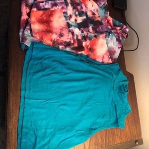 Crop top w/ maxi skirt outfit